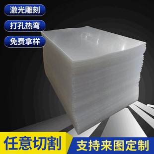 厂家直销2.5mm厚乳白PS有机板.尺寸可供应量大从优PS塑料板