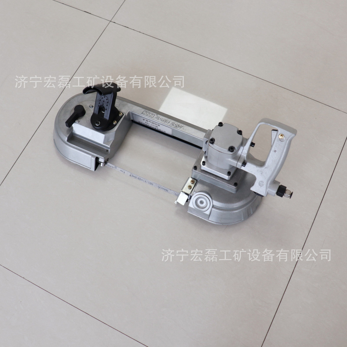 热销木工-200气动带锯矿用气动锯轨机台式fdl带锯机卧式锯床
