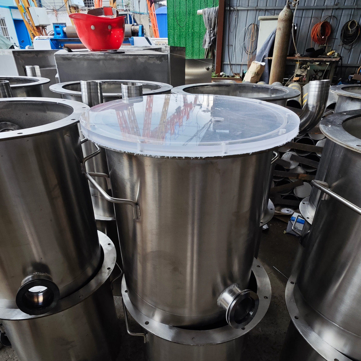 鸿燃精工矿用负压放加工玻璃端盖亚克力盖板定制水器有机玻璃配件