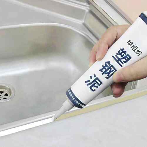 ll塑钢泥防水防霉厨卫防水胶卫生间补填缝隙胶堵漏王补漏胶陶瓷胶