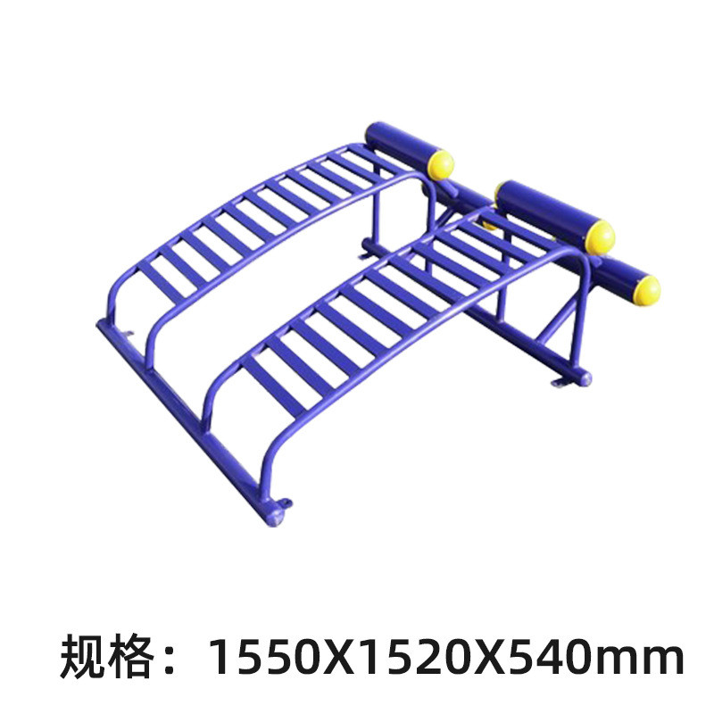 单双人腹肌板下腰训练器仰卧起坐器扭腰体育器材室外跑步机