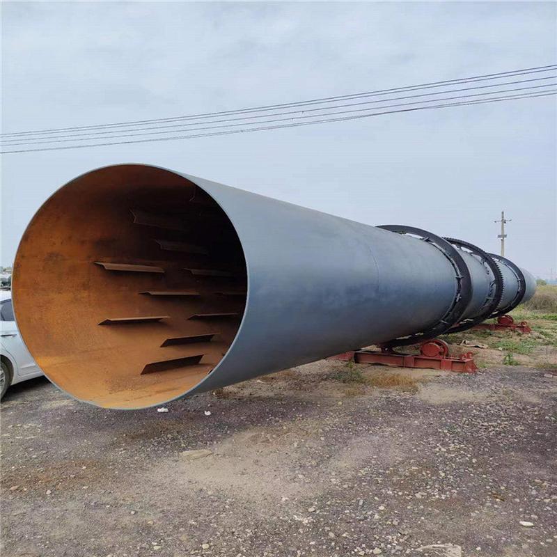 电加热滚筒烘干机沙子烘干机矿砂污泥河沙沙子木屑滚筒烘干机