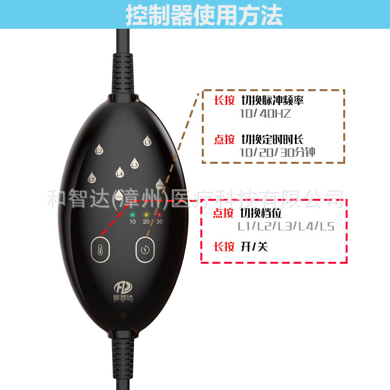宠物头部理疗脖圈红外光理疗设备老年犬头部热敷理疗防咬圈
