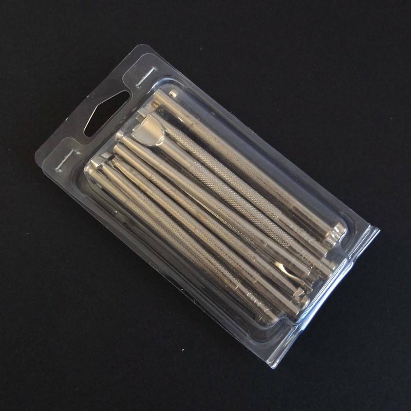 皮艺diy刻刀皮革皮雕套装旋转皮具皮雕锤印花工具铁描笔