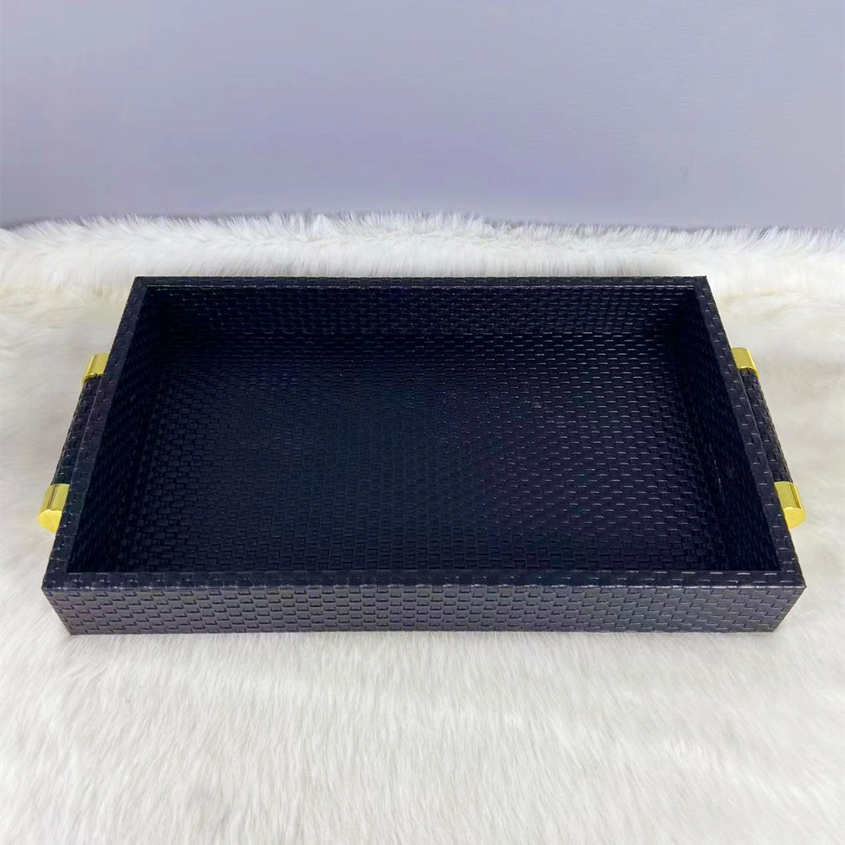 装饰品轻奢客厅茶几收纳现代托盘简约别墅家居样板间摆件餐厅餐桌