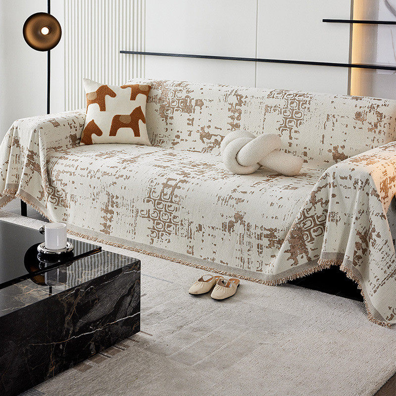 轻奢沙发巾防滑耐脏沙发盖布高级感雪尼尔四季通用沙发毯子沙发垫,居家布艺,沙发垫,淘宝优惠券,粉丝福利购,淘宝优惠卷