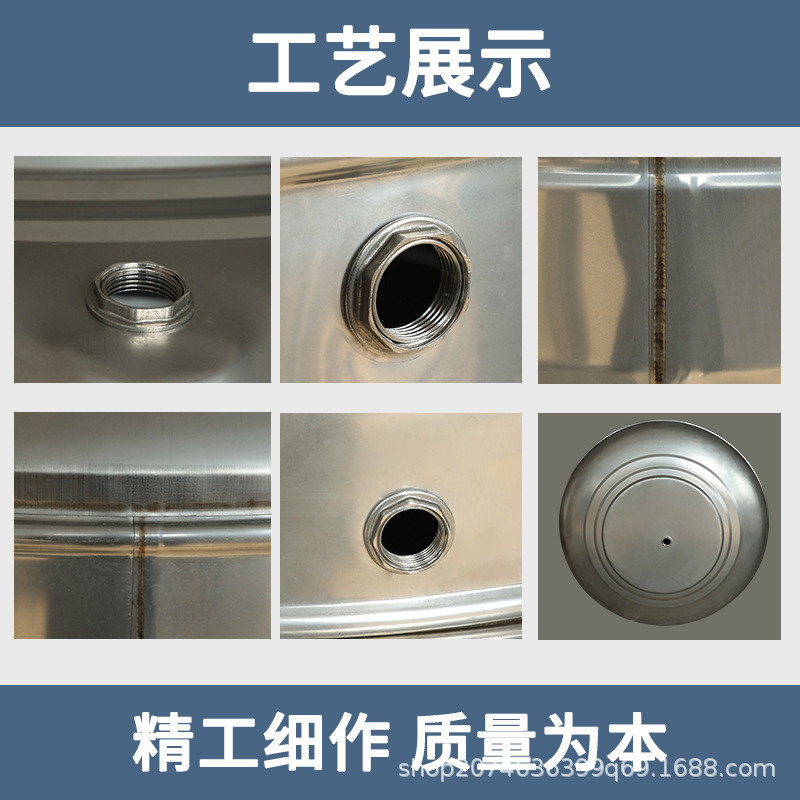 304不锈钢水箱家用水塔储水罐立式加厚凉蓄水桶太阳能楼顶水桶1吨