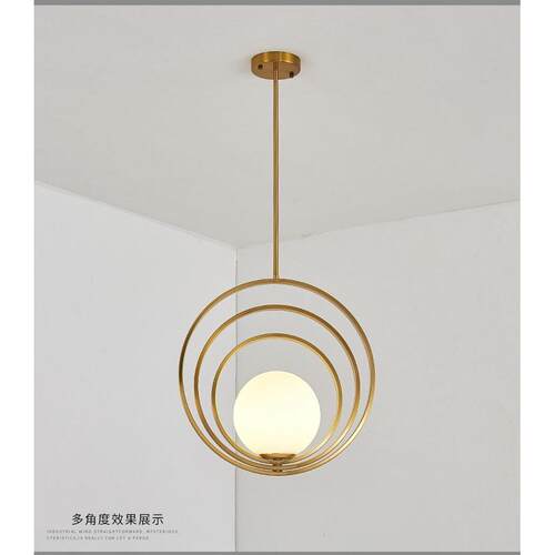 电商创意餐厅小吊灯简约玻璃客厅卧室设计师个性吧台床头灯