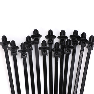 157-00306螺纹头扎带x75/4.6*210mm/500汽车/包条束线157-00127