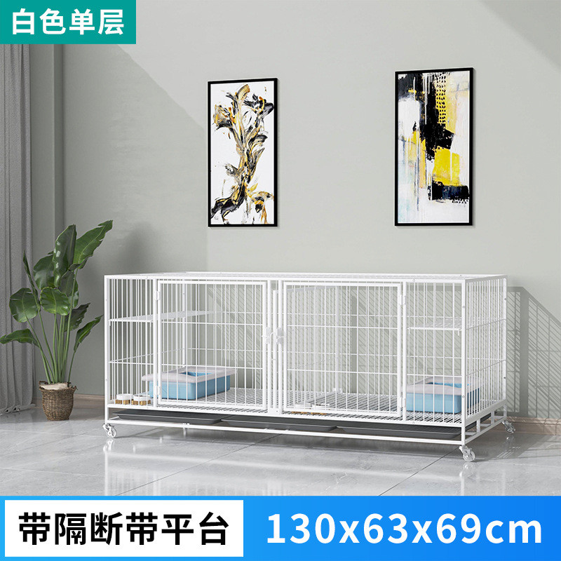 厂家直销宠物繁殖通用可叠加猫狗笼笼猫笼子狗笼子宠物多用途功能
