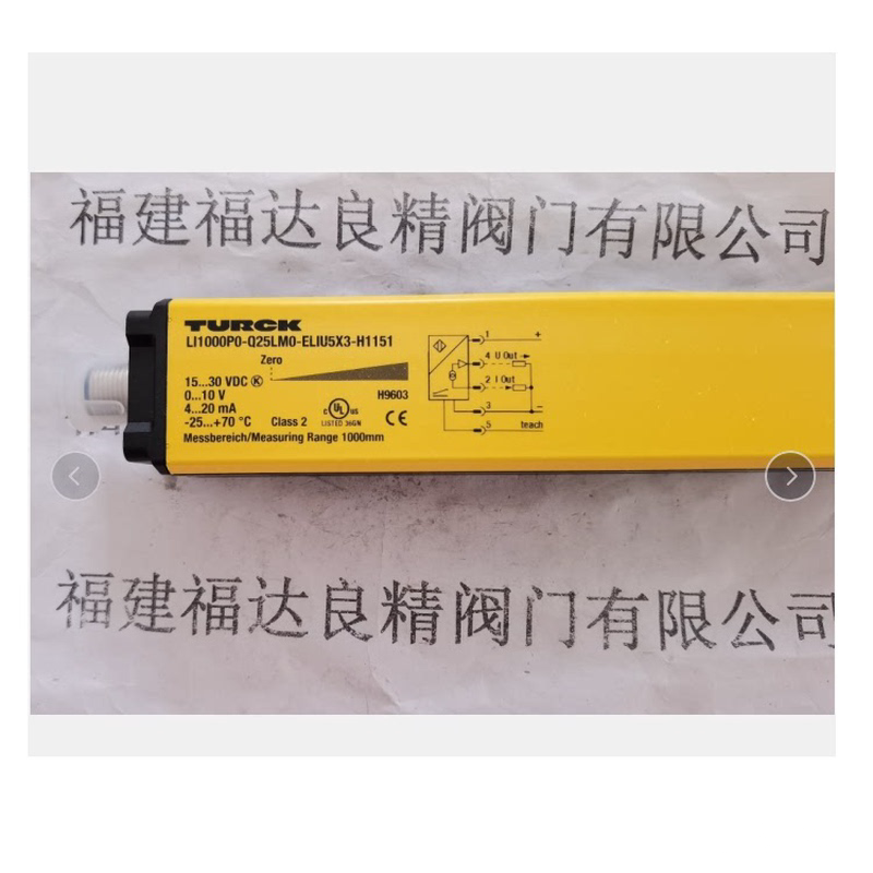 德国TURCK/图尔克位移传感器LI1000P0-Q25LM0-ELIU5X3-H1151