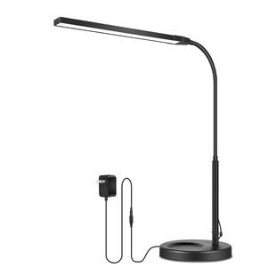 智能无极调光台灯led生学习护眼阅读工作美甲长臂折叠宿舍夹子灯
