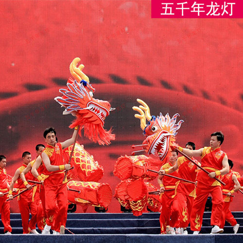 热销段龙脱节龙灯舞龙灯脱节龙舞龙舞狮道具广西板凳龙灯龙节节龙