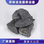 桑拿炉专用石头桑拿石火山石汗蒸炉酒店干蒸房专用厂家批发跨境