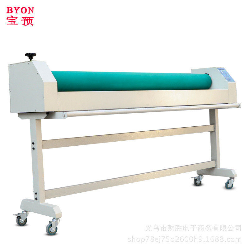 热销宝byon（预）e1600a电动冷裱机加重胶辊1300覆膜机kt版覆膜机