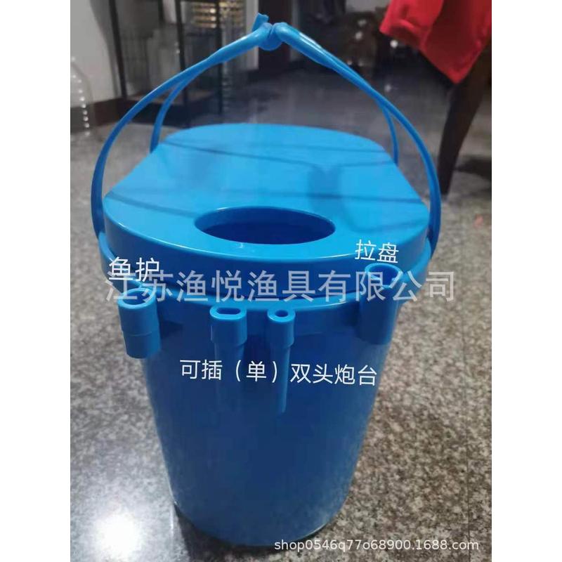 超忠多功能钓鱼桶活鱼桶可坐一体成型加厚钓鱼水桶钓桶钓箱鱼护桶
