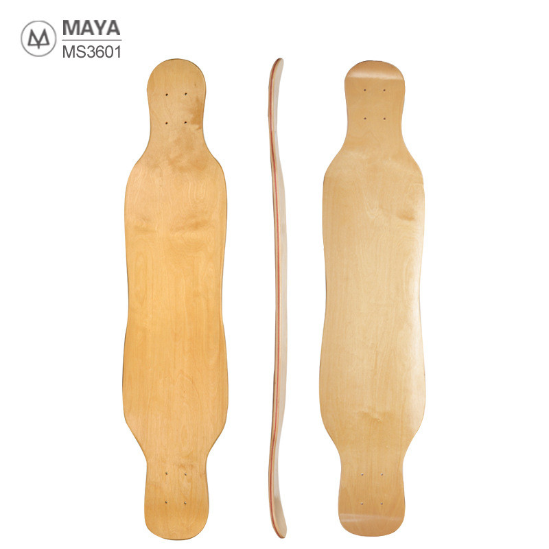 板面长板瘦腰花式长板板面光板小舞板公路板板面裸板ms3601