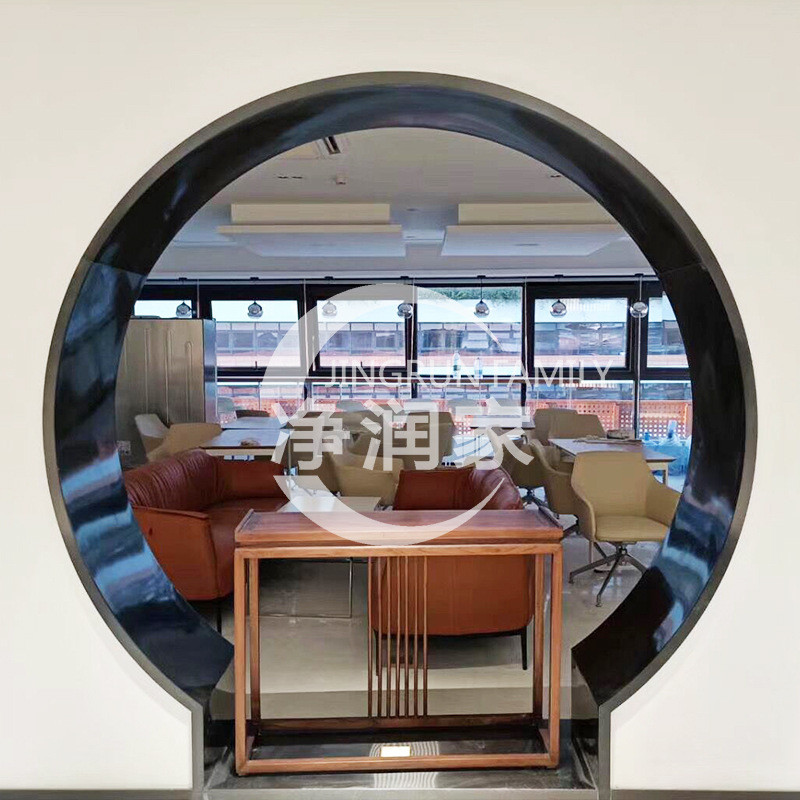 弧形墙踢脚线欧式包边弧形拱形门自贴套框洞口压条u型槽弧度加厚