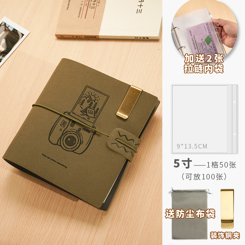 拍立得相册mini一宫格两宫格3寸迷你相册富士相纸收新品