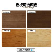 y靠墙3纯实木书桌书架一体学生家用电脑桌长条工作台惐双人写字办