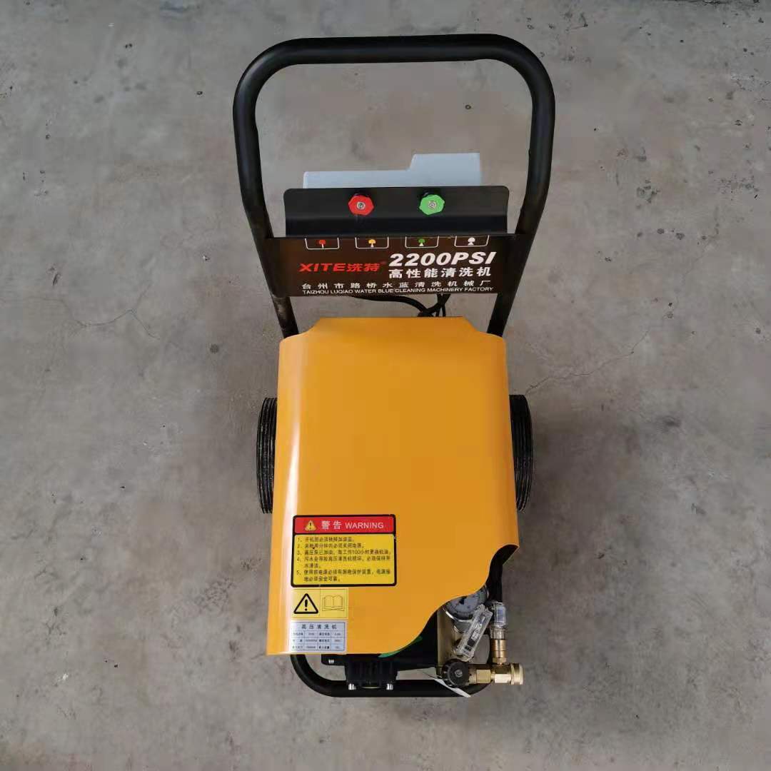 热销洗特2200psi-h泵3kw-4三相全自动超高压清洗机配中型洗车机刷
