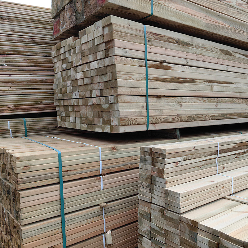 樟子松防腐木条材料户外围栏木栈道实木地板防潮吊顶花箱板材批发