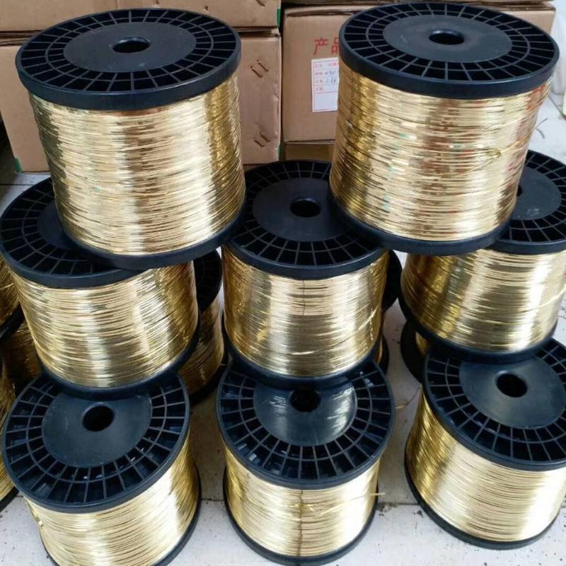 h65软铜线diy手工镶嵌铜丝黄退火黄铜丝0.20.30.41.53-6mm