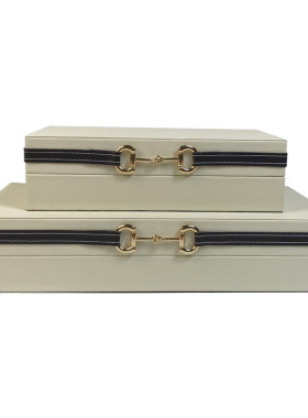 代发新中式首饰盒高档样板间展示盒收纳盒摆件装饰衣帽间橱柜软装