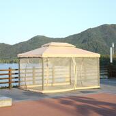 花园篷罗马户外遮阳棚庭院院子四脚帐篷露台雨棚防雨室外广告