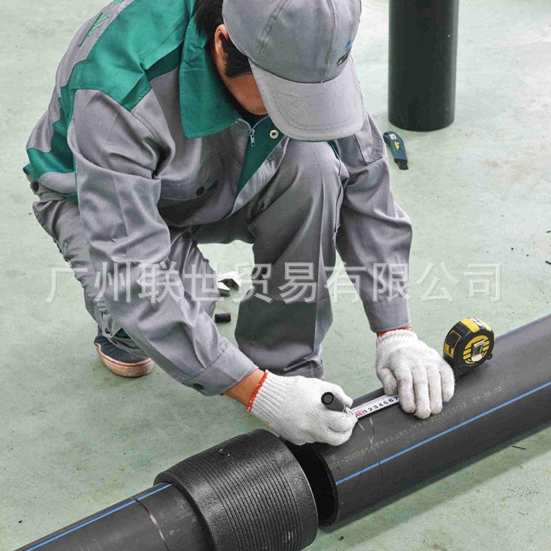 广东联塑黑色pe给水管110160200聚乙烯城镇管给水管网专用灌溉