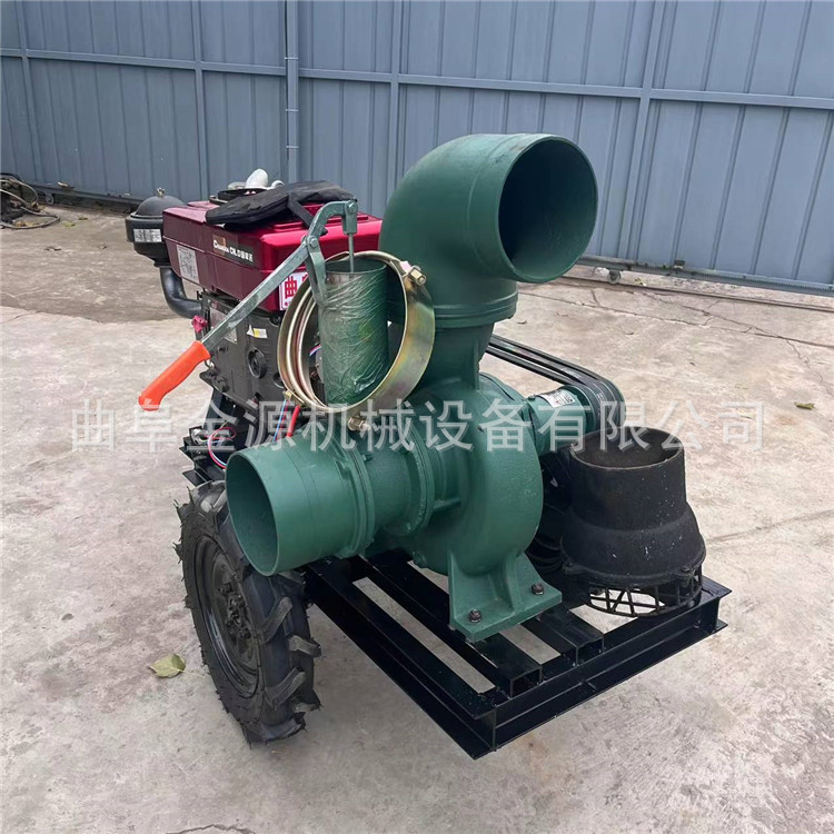 热销大6寸柴油抽水机抗洪防汛排涝抽水泵大口径抽水机