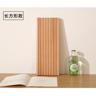 简约实木北欧下午茶盘子餐盘西餐摆盘ins风木质托盘摆件家用韩式