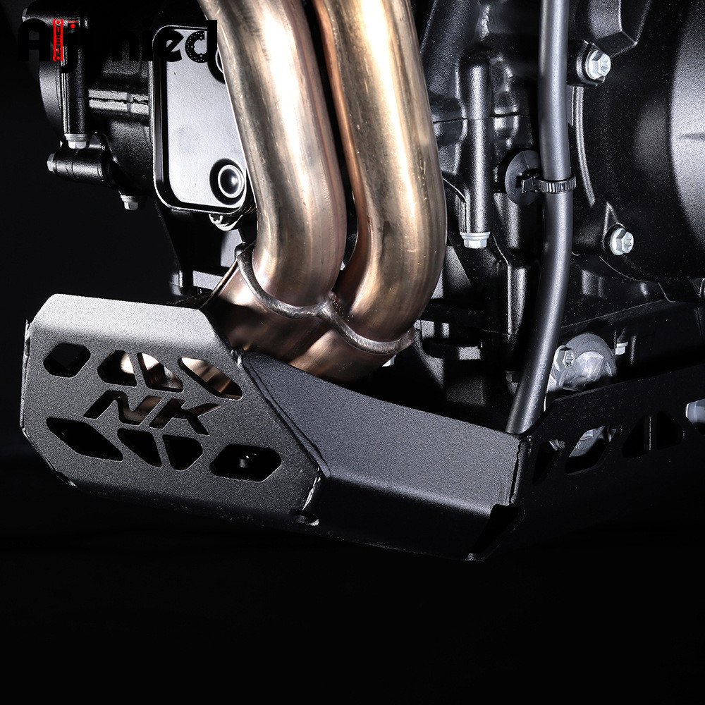 热销适用春风cfmoto800nk发动机护底板油底壳保护罩护板防