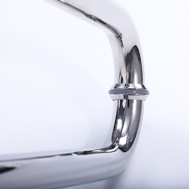 厂家直销加工现代简约浴室玻璃门拉手酒店不锈钢门玻璃门拉手