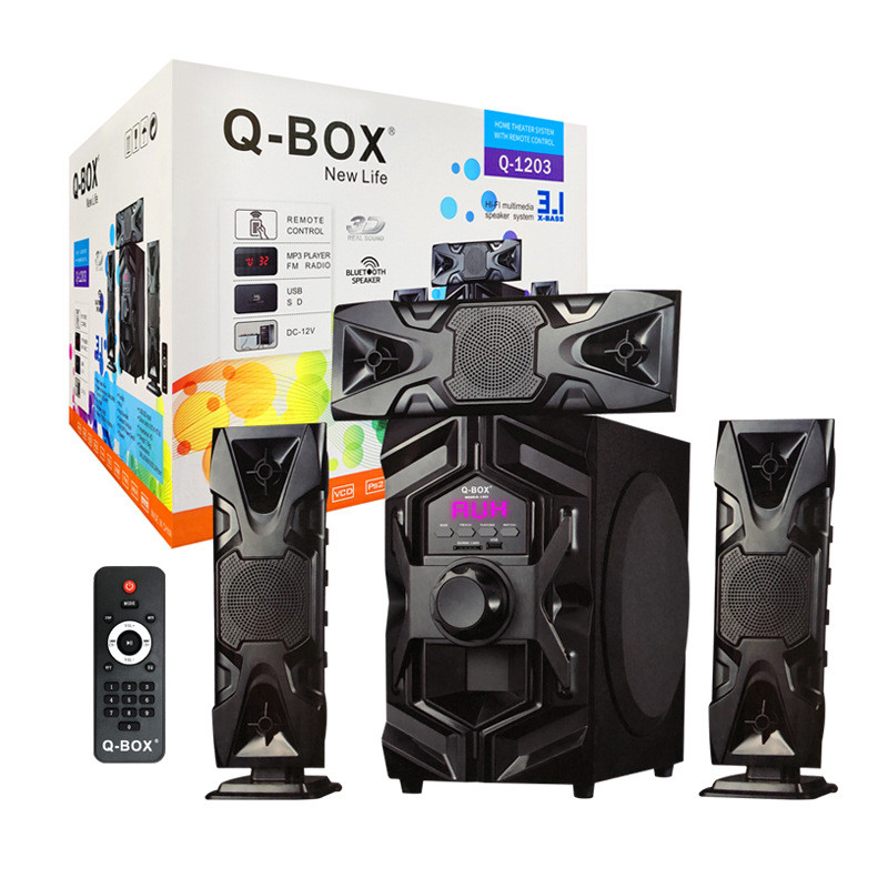 3.1音响QBOXHomeSoundAudio非洲加纳喀麦隆外贸出口