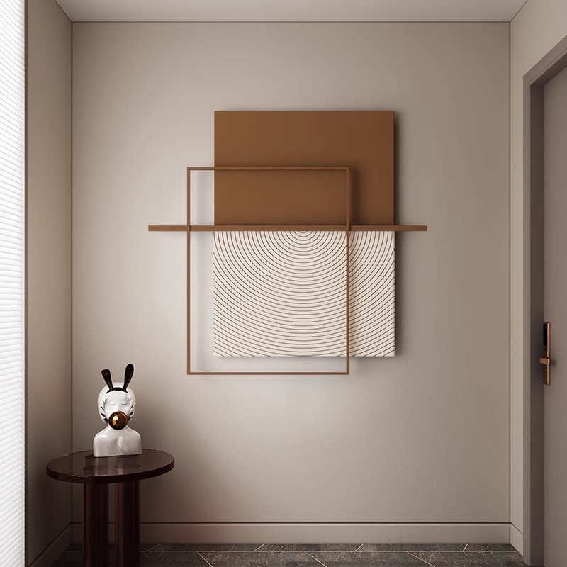 l!沙发背景金属餐厅墙面装饰客厅挂件卧室走廊过道墙上装饰铁艺壁