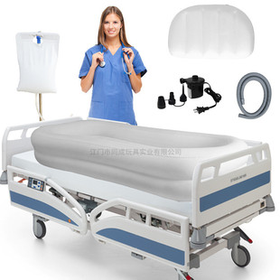 pvc充气泵浴池洗澡池充气沐浴蓄水袋套装老人病人护理床上浴缸