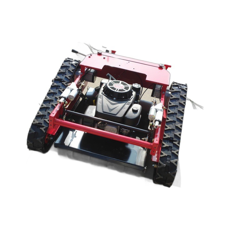 割草机厂家果园履带源头大马力遥控除草机四冲程智能割草机