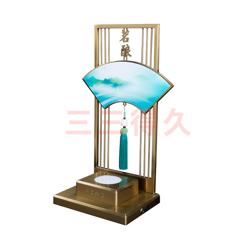 品鉴会不锈钢发光白酒展示台国风酒架底座红酒洋酒白酒发光酒座