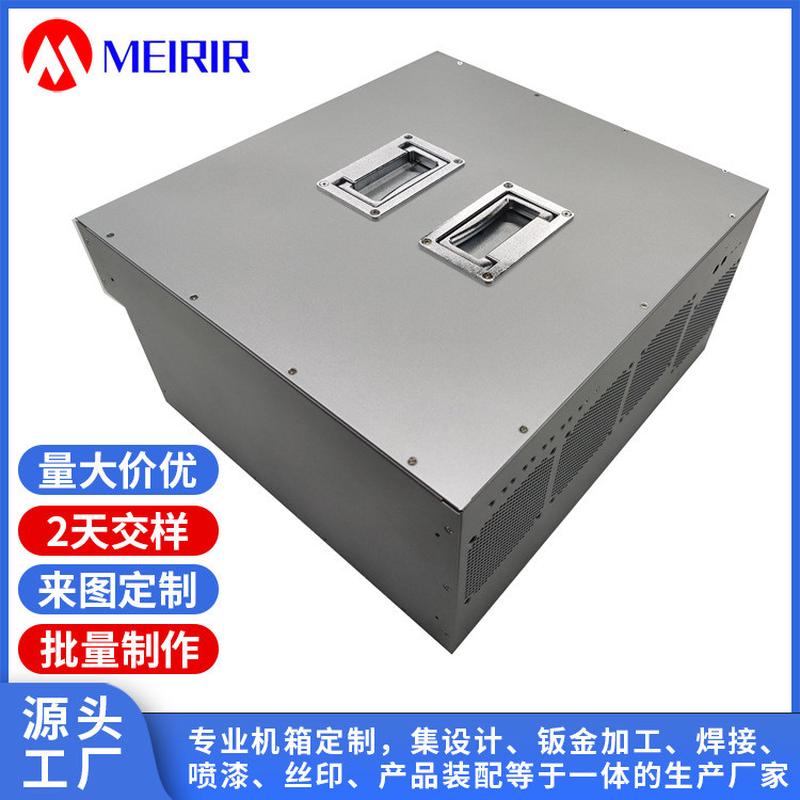 机箱不锈钢热销机柜外壳钣金加工工业工控机箱外壳1u服务器机箱