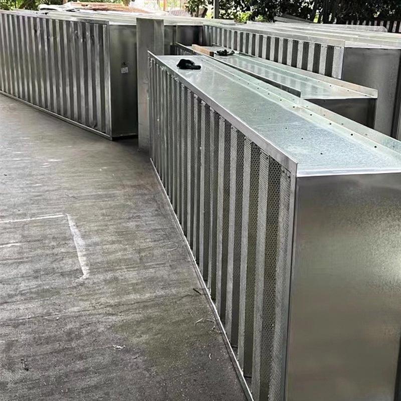 百叶窗消声百叶窗镀锌钢板防雨百叶通风设备机房消声降躁江苏