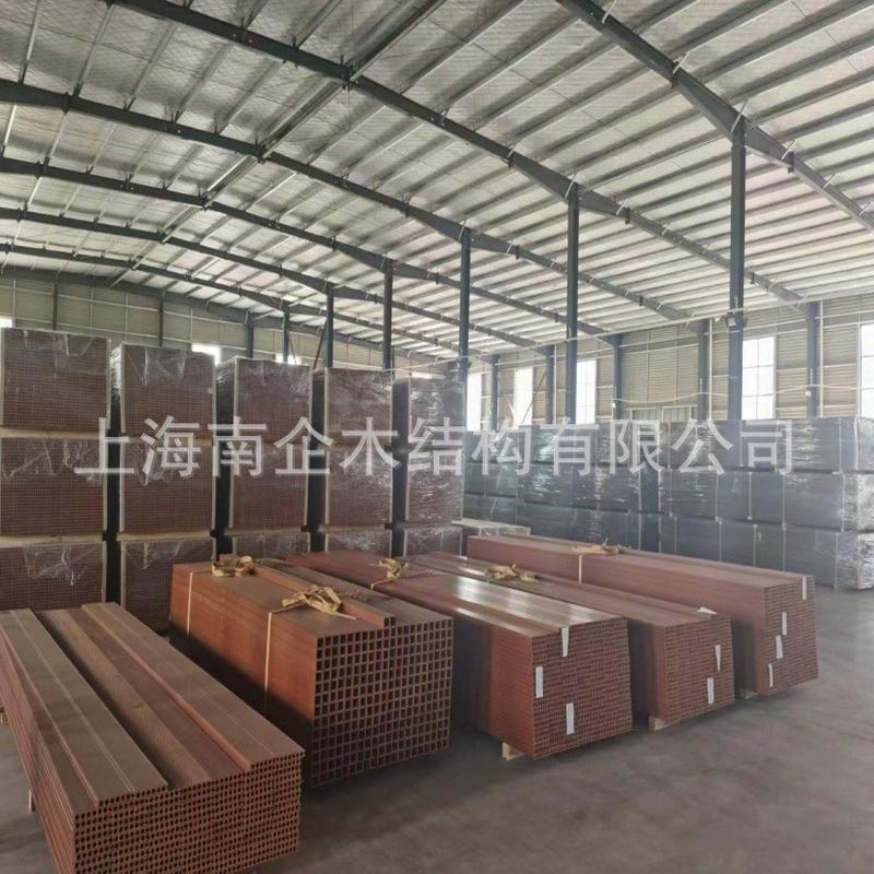 室外挤保养塑木地板厂家批发圆孔方孔实心各类造型一代二代共免