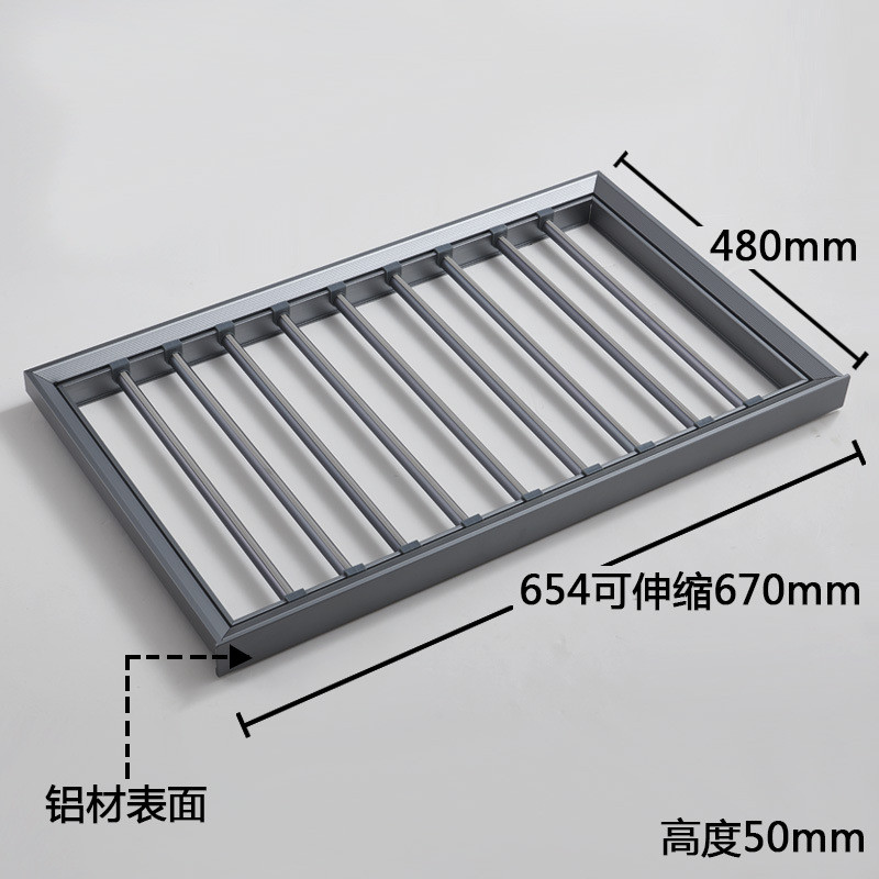 衣柜拉篮五金首饰盒衣帽间分层格子抽推拉收纳抽屉式衣柜内置裤架