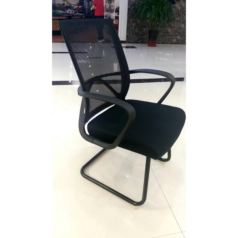 枫尚久坐旋转办公家具电脑椅透气网职员会客椅会议椅布