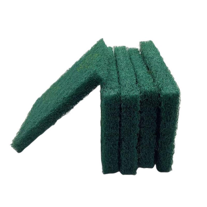 加厚批发绿色百洁布175x120x20工业百洁布8698尼龙片拉丝布抛光