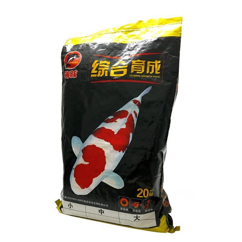海豚胚芽育成色扬增体增康锦鲤鱼饲料幼鱼料锦鲤鱼食鱼粮20kg