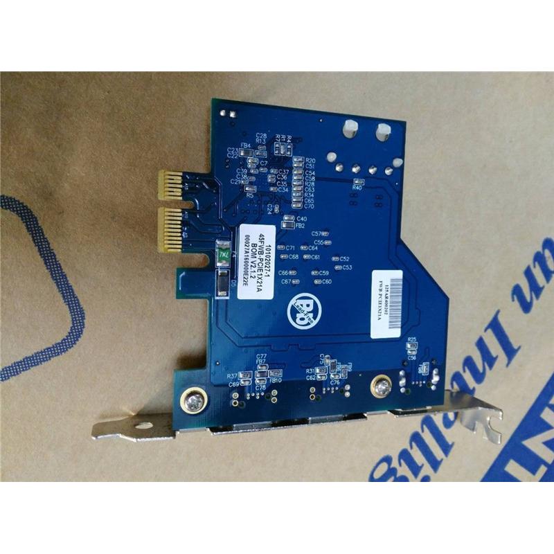 ioi工业 fwb-pcie1x21a lsi fw643 1394b采集卡800m台湾视觉相机