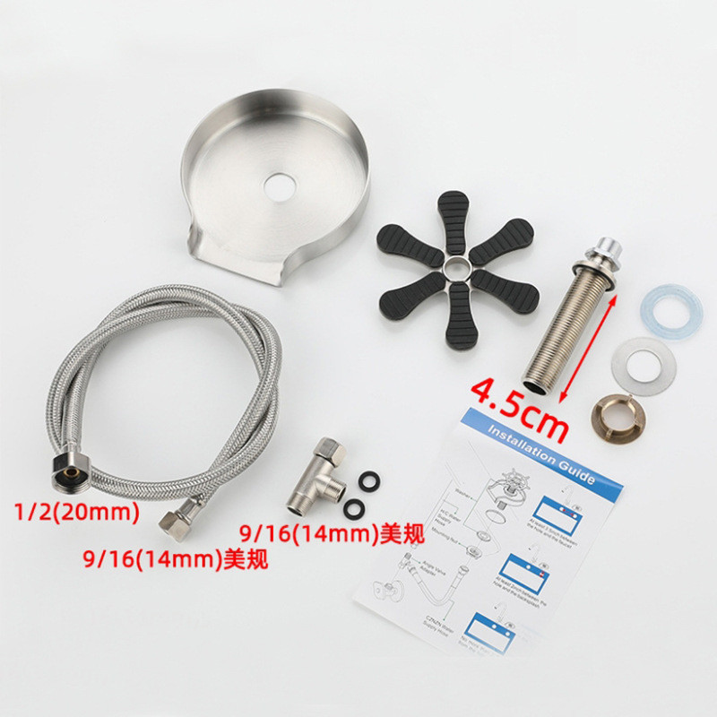 外贸高压清洗机家用洗吧台不锈钢咖啡店自动清洗按压式商用杯器