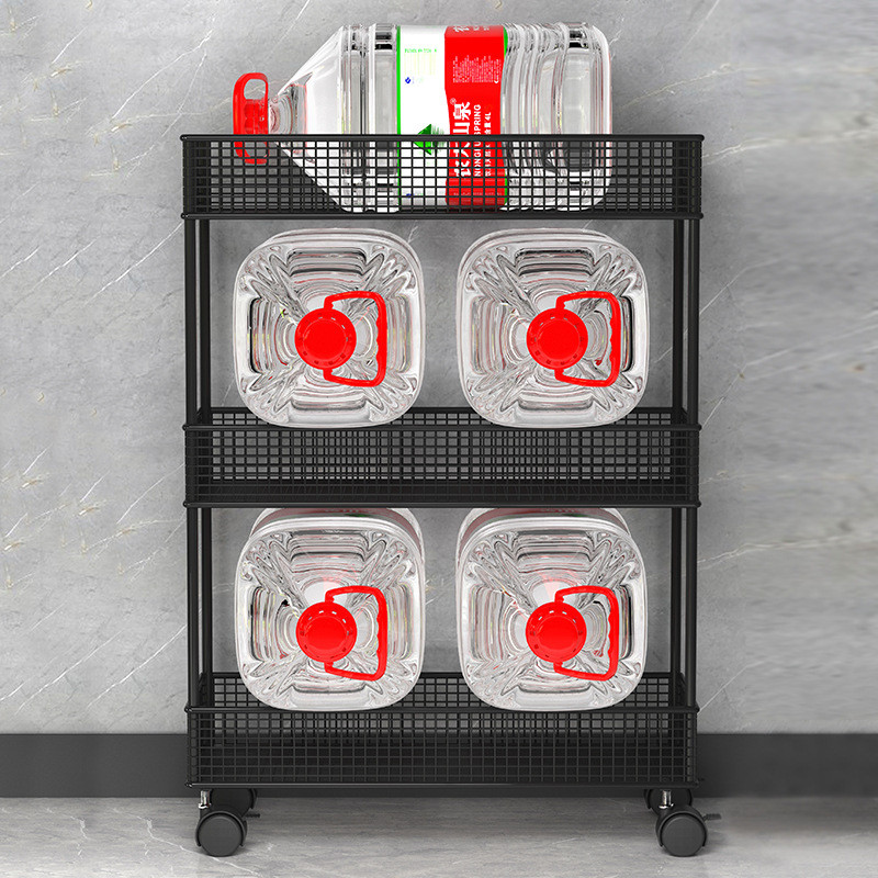 hx卫生间夹缝置物架门后缝隙收纳柜浴室极窄落地窄缝架子超薄窄柜