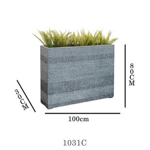 玻璃钢花箱组合户外庭院阳台长方形花箱花槽大号商业街花坛